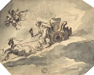 Apollo sul suo carro